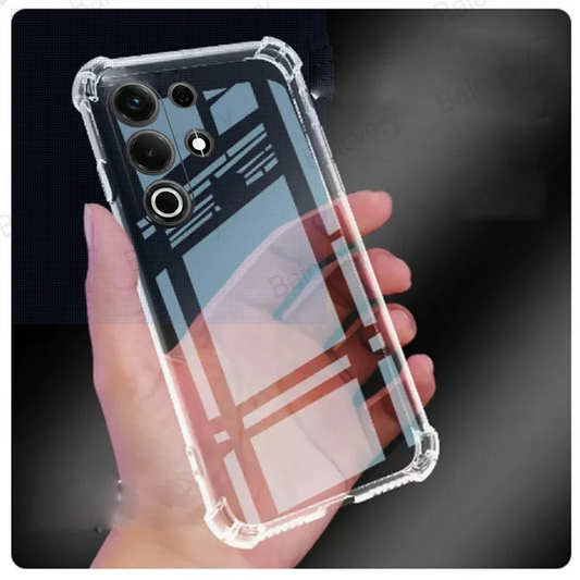Itel S25 Ultra Case 1.5m - 5X Military-Grade Drop Protection | Transparent TPU Cover | Anti-Scratch & Anti-Yellowing | Full Body Protection with Raised Edges