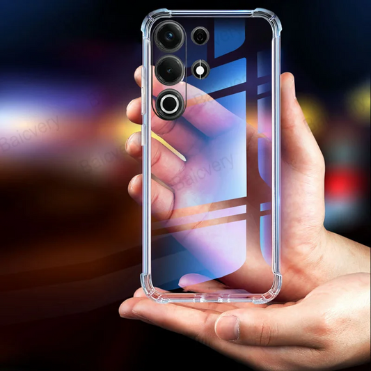 Itel S25 Ultra Case 1.5m - 5X Military-Grade Drop Protection | Transparent TPU Cover | Anti-Scratch & Anti-Yellowing | Full Body Protection with Raised Edges